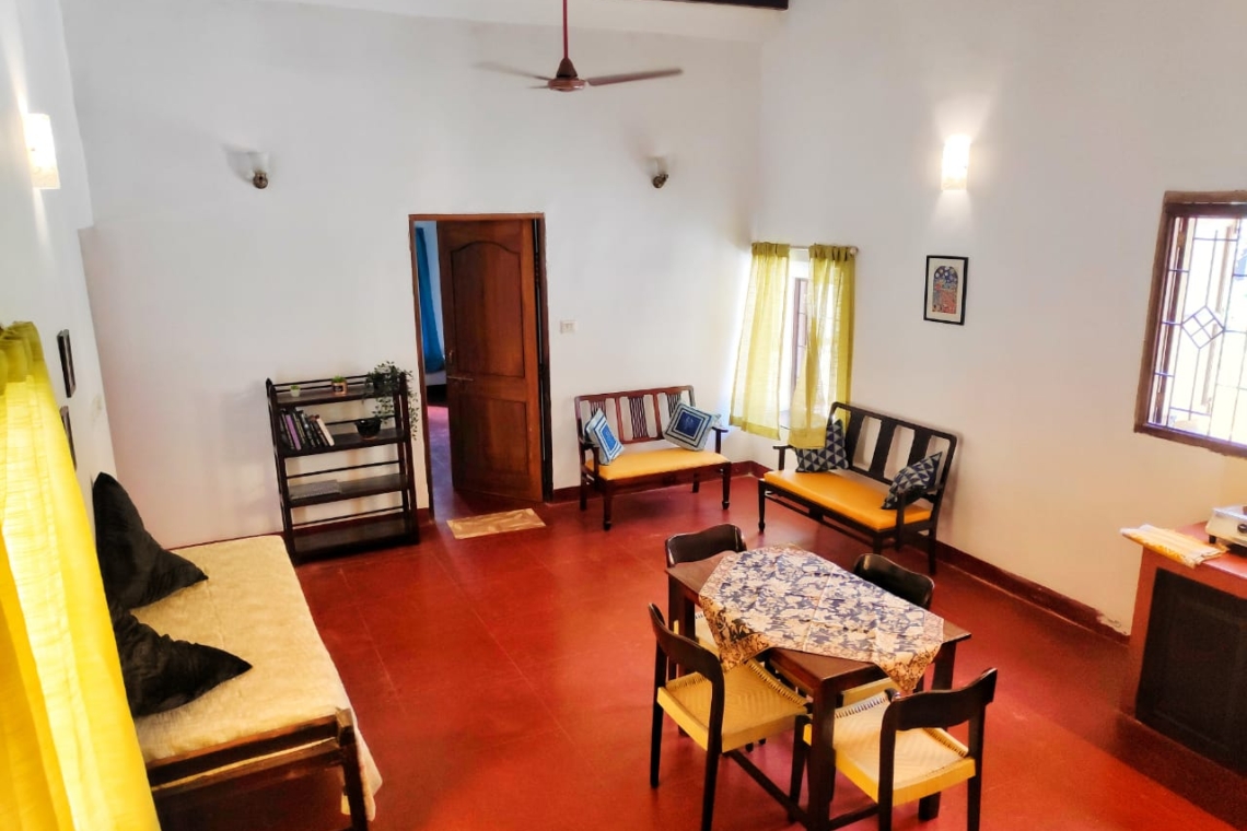 1bhk heritage villa in sangolda