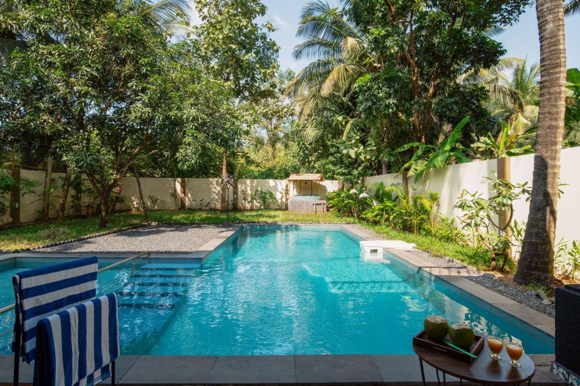 4BHK villa in Ashvem