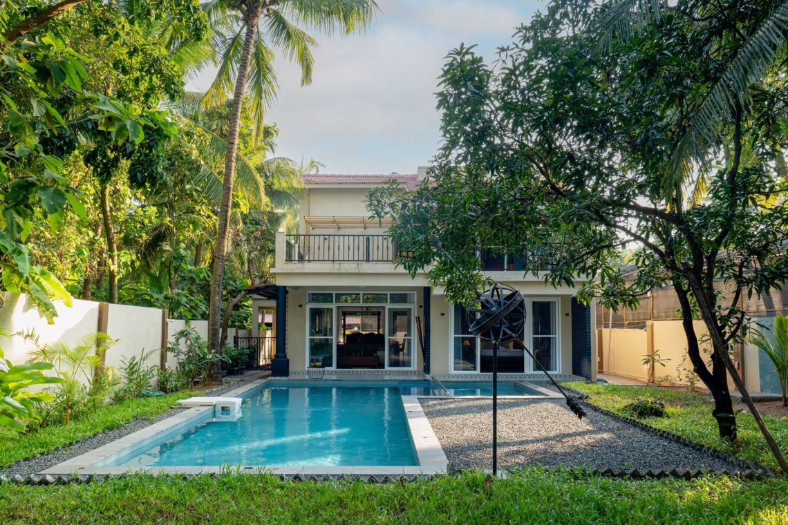 4BHK villa in Ashvem