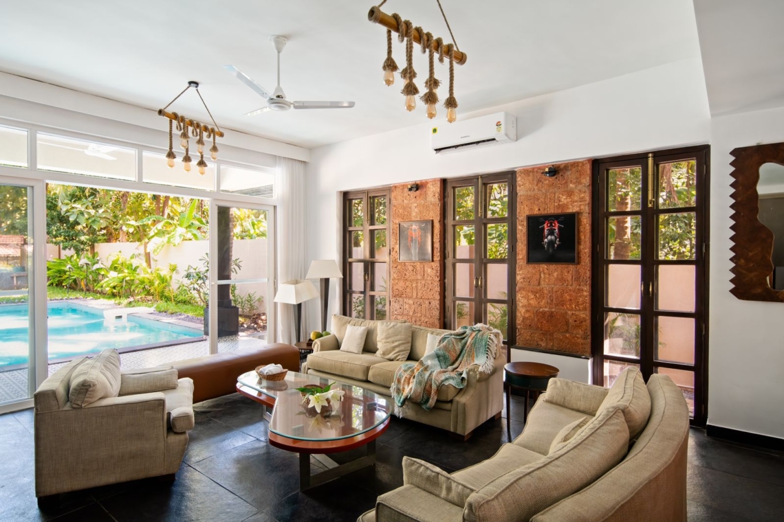 4BHK villa in Ashvem