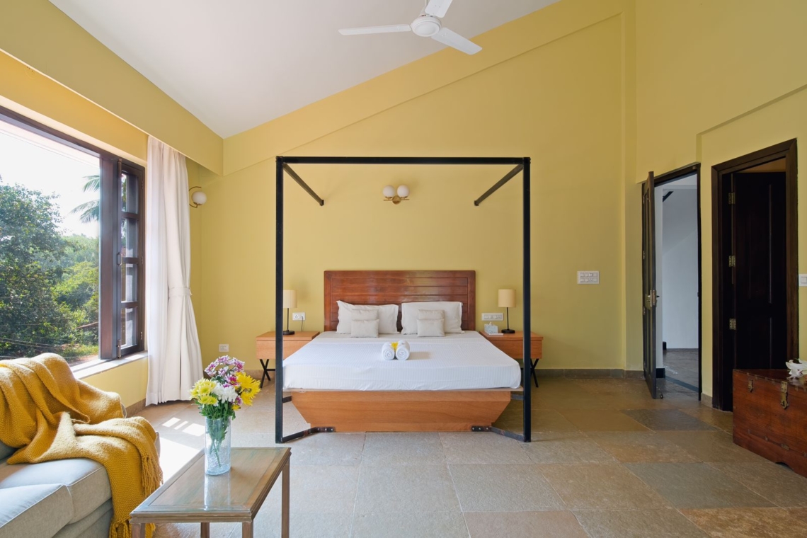 4BHK villa in Ashvem